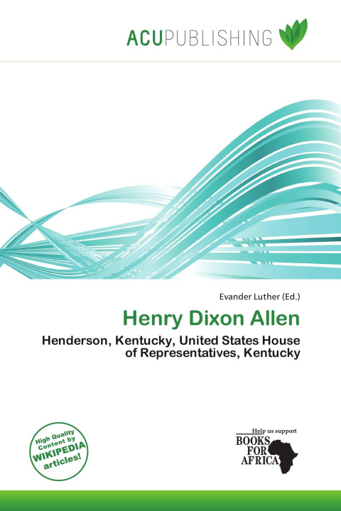 Knjiga Henry Dixon Allen 
