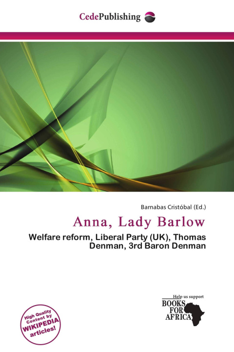 Libro Anna, Lady Barlow 
