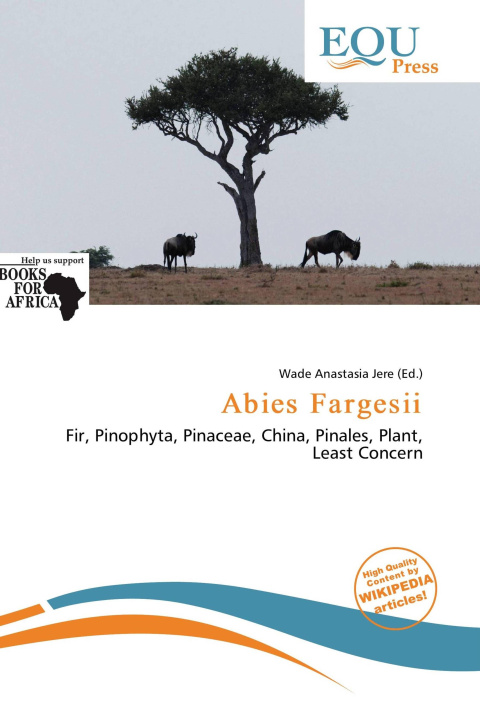 Könyv Abies Fargesii 