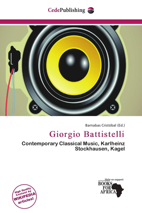 Könyv Giorgio Battistelli 