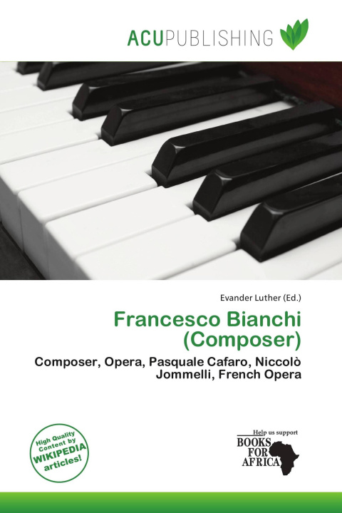 Könyv Francesco Bianchi (Composer) 