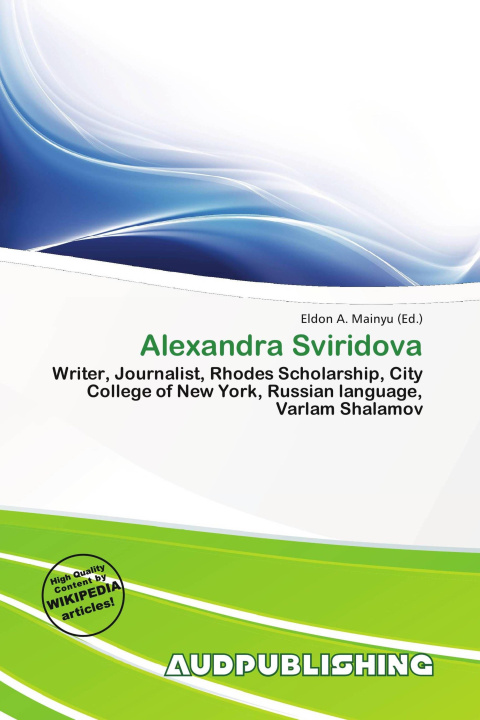 Könyv Alexandra Sviridova 