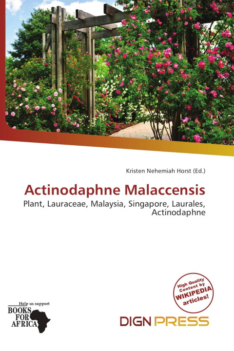 Könyv Actinodaphne Malaccensis 