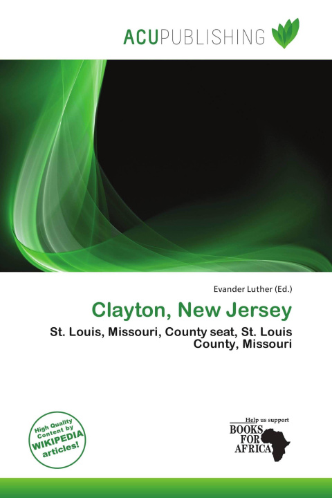 Könyv Clayton, New Jersey 
