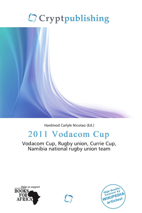 Boek 2011 Vodacom Cup 