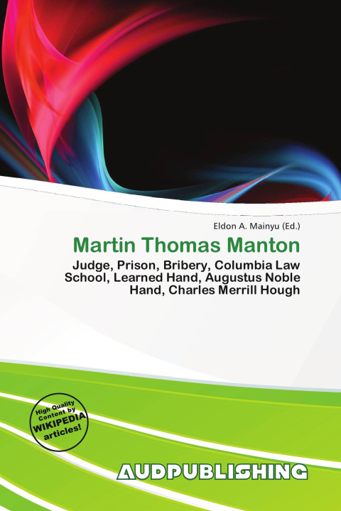 Könyv Martin Thomas Manton 