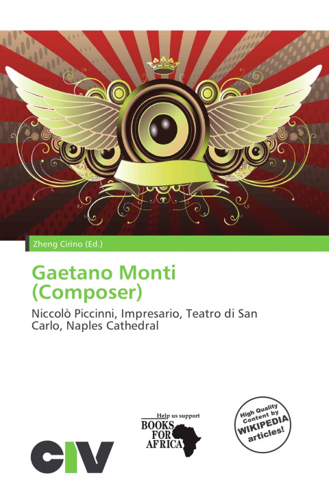 Книга Gaetano Monti (Composer) 