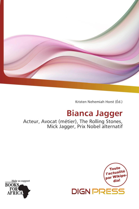 Könyv Bianca Jagger 