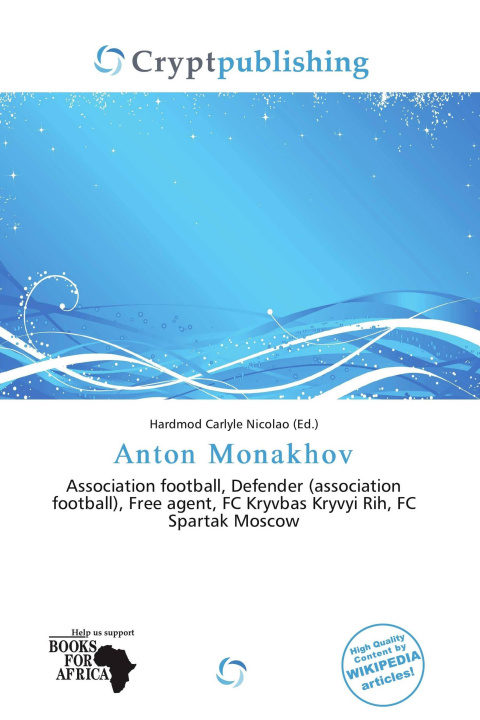 Könyv Anton Monakhov 