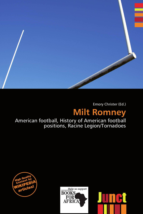 Книга Milt Romney 
