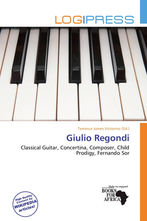 Книга Giulio Regondi 