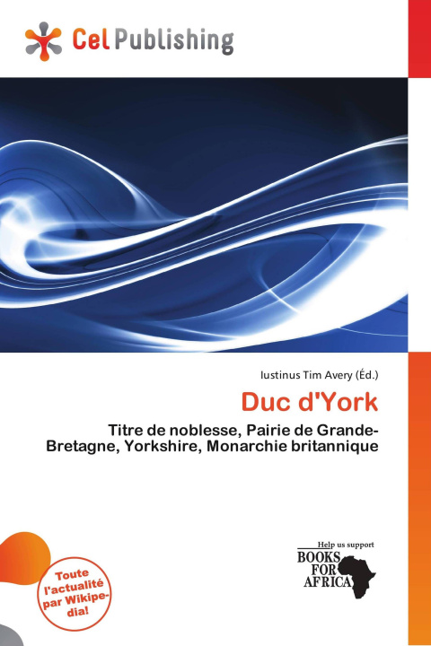 Carte Duc d'York 
