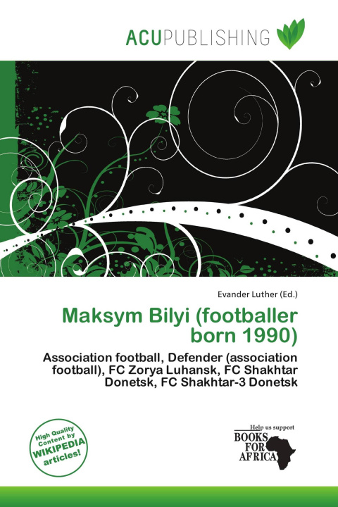 Kniha Maksym Bilyi (footballer born 1990) 