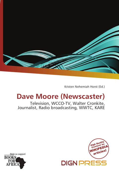 Livro Dave Moore (Newscaster) 
