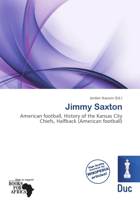 Libro Jimmy Saxton 
