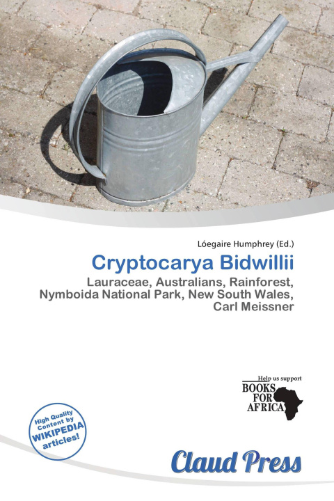 Książka Cryptocarya Bidwillii 