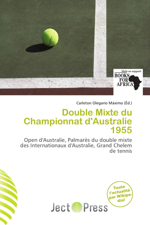 Libro Double Mixte du Championnat d'Australie 1955 