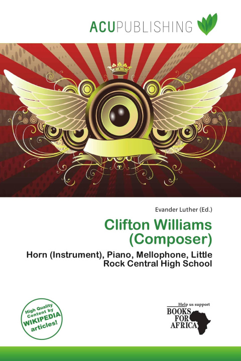 Książka Clifton Williams (Composer) 