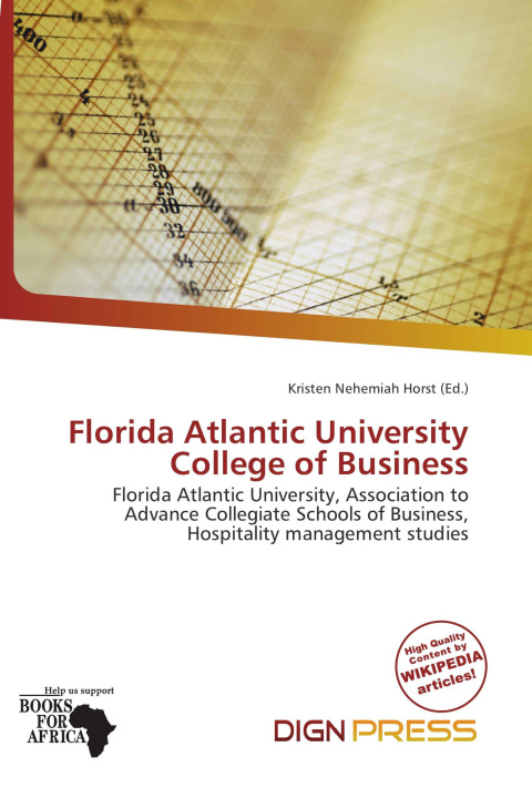 Kniha Florida Atlantic University College of Business 