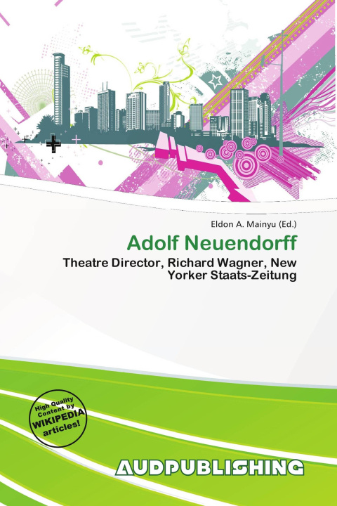 Libro Adolf Neuendorff 
