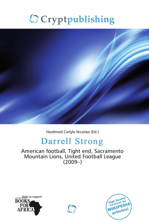 Kniha Darrell Strong 