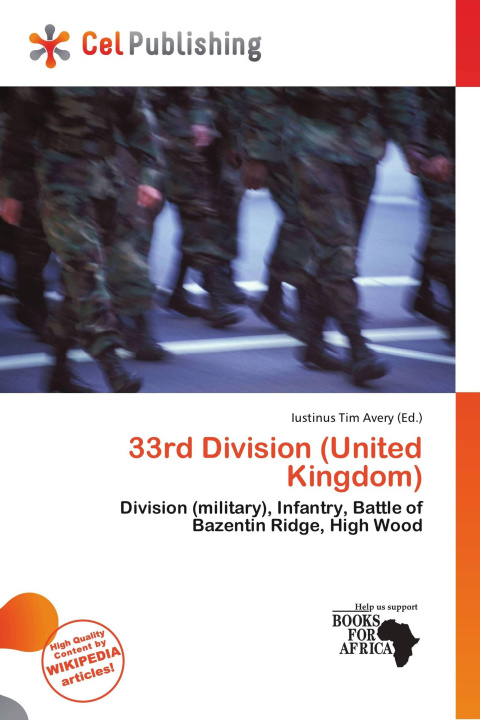 Carte 33rd Division (United Kingdom) 