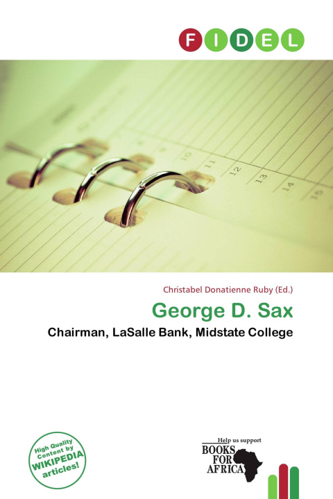 Buch George D. Sax 