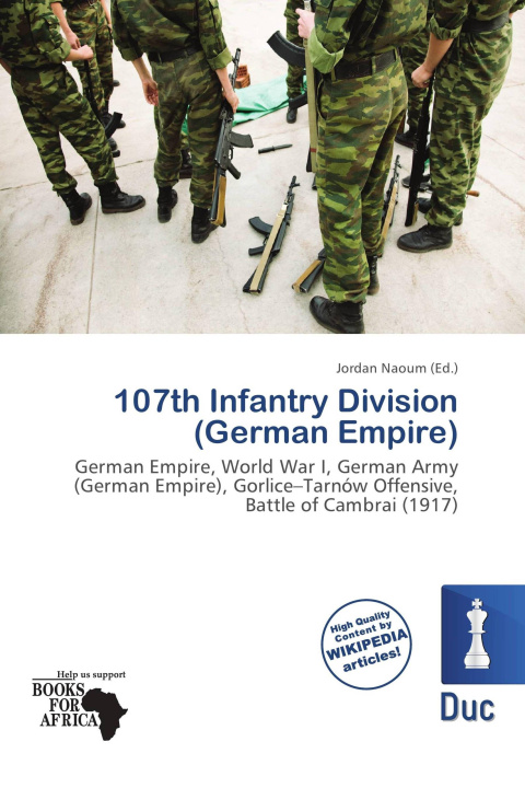 Buch 107th Infantry Division (German Empire) 