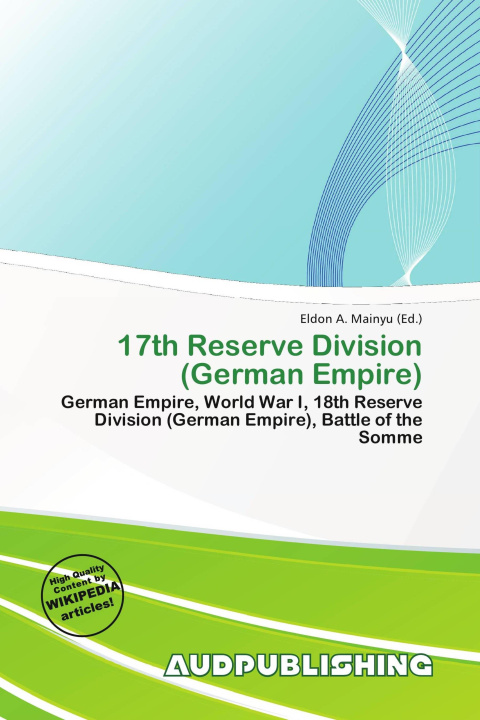 Buch 17th Reserve Division (German Empire) 
