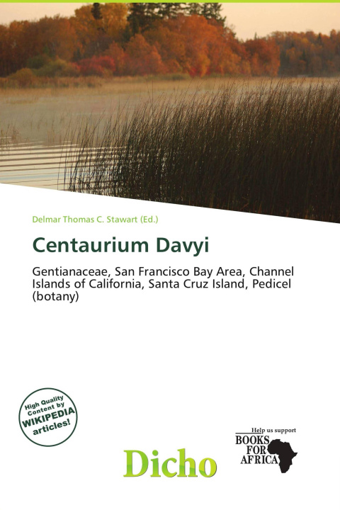 Книга Centaurium Davyi 