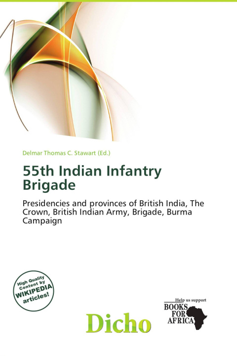 Książka 55th Indian Infantry Brigade 