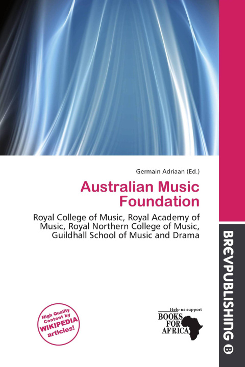 Książka Australian Music Foundation 