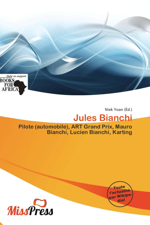Boek Jules Bianchi 