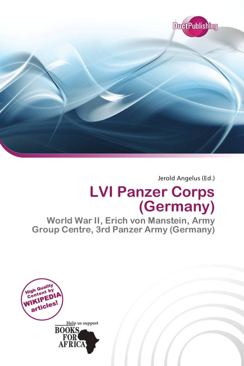 Carte LVI Panzer Corps (Germany) 