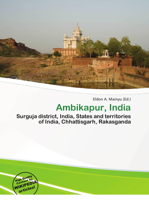Carte Ambikapur, India 