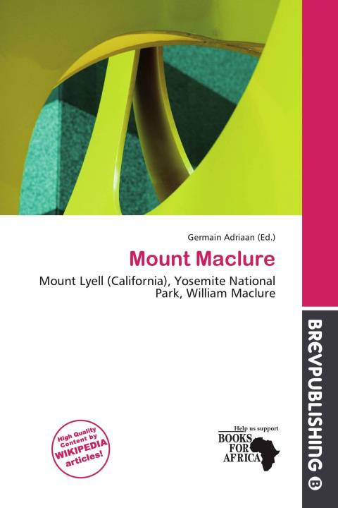 Kniha Mount Maclure 