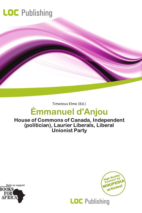 Книга Émmanuel d'Anjou 