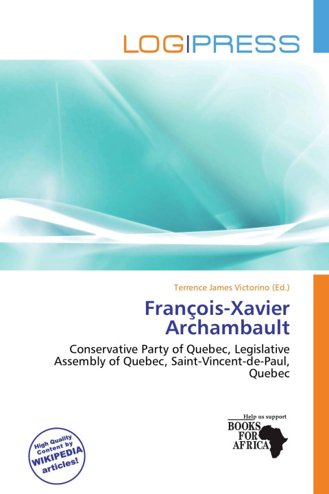 Книга François-Xavier Archambault 