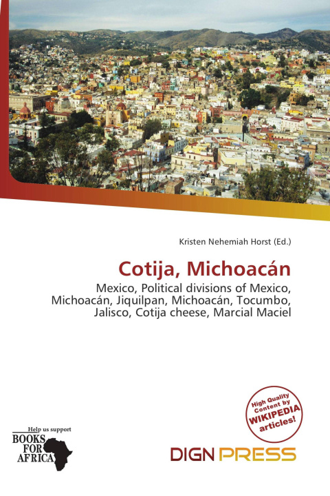 Boek Cotija, Michoacán 