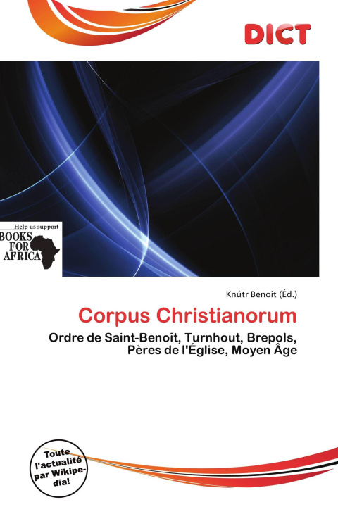 Книга Corpus Christianorum 