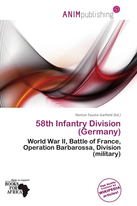 Carte 58th Infantry Division (Germany) 