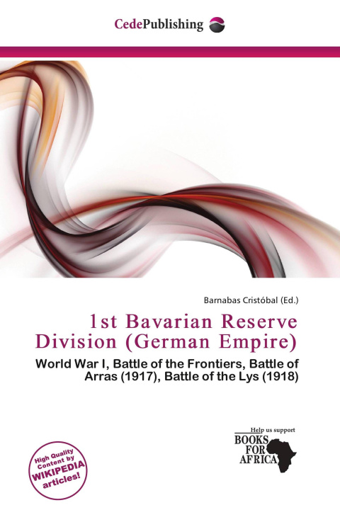 Książka 1st Bavarian Reserve Division (German Empire) 
