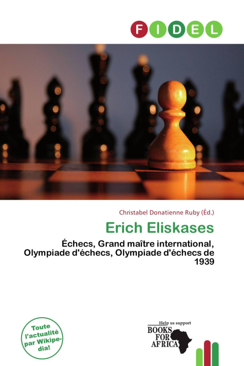 Libro Erich Eliskases 