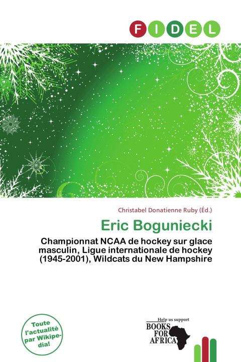 Książka Eric Boguniecki 