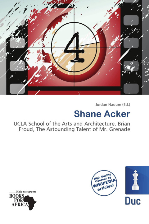 Boek Shane Acker 