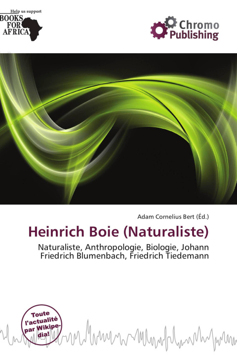 Libro Heinrich Boie (Naturaliste) 