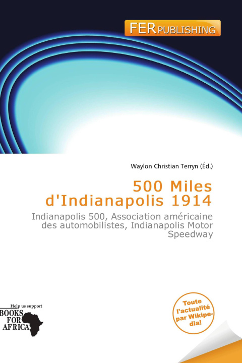 Carte 500 Miles d'Indianapolis 1914 