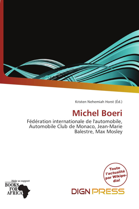 Книга Michel Boeri 