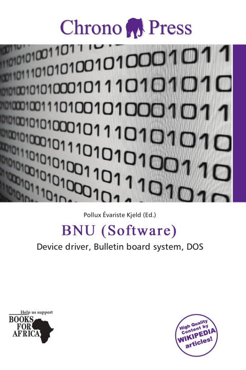 Book BNU (Software) 