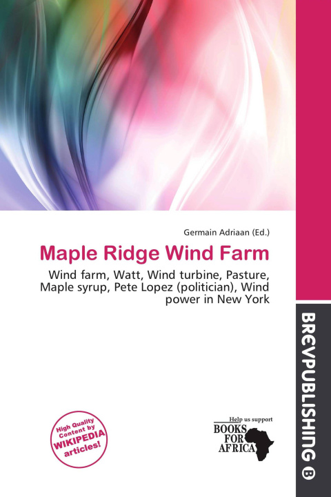 Carte Maple Ridge Wind Farm 